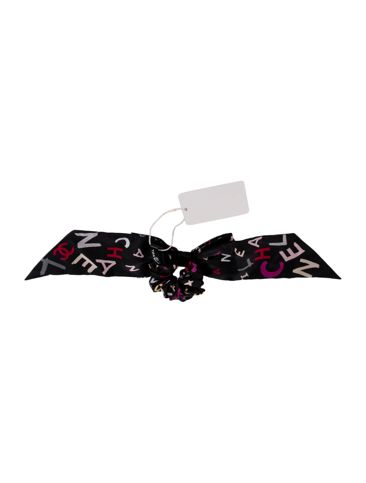 Chanel 2023 Silk Bow Scrunchie