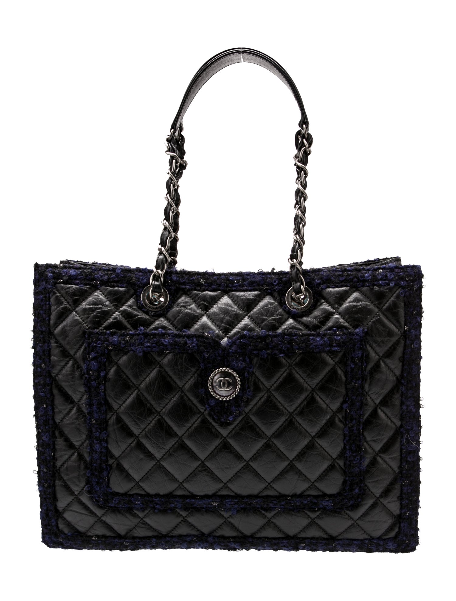 Chanel Large Chanel Secrets Tote Black Totes, Handbags CHA1176145