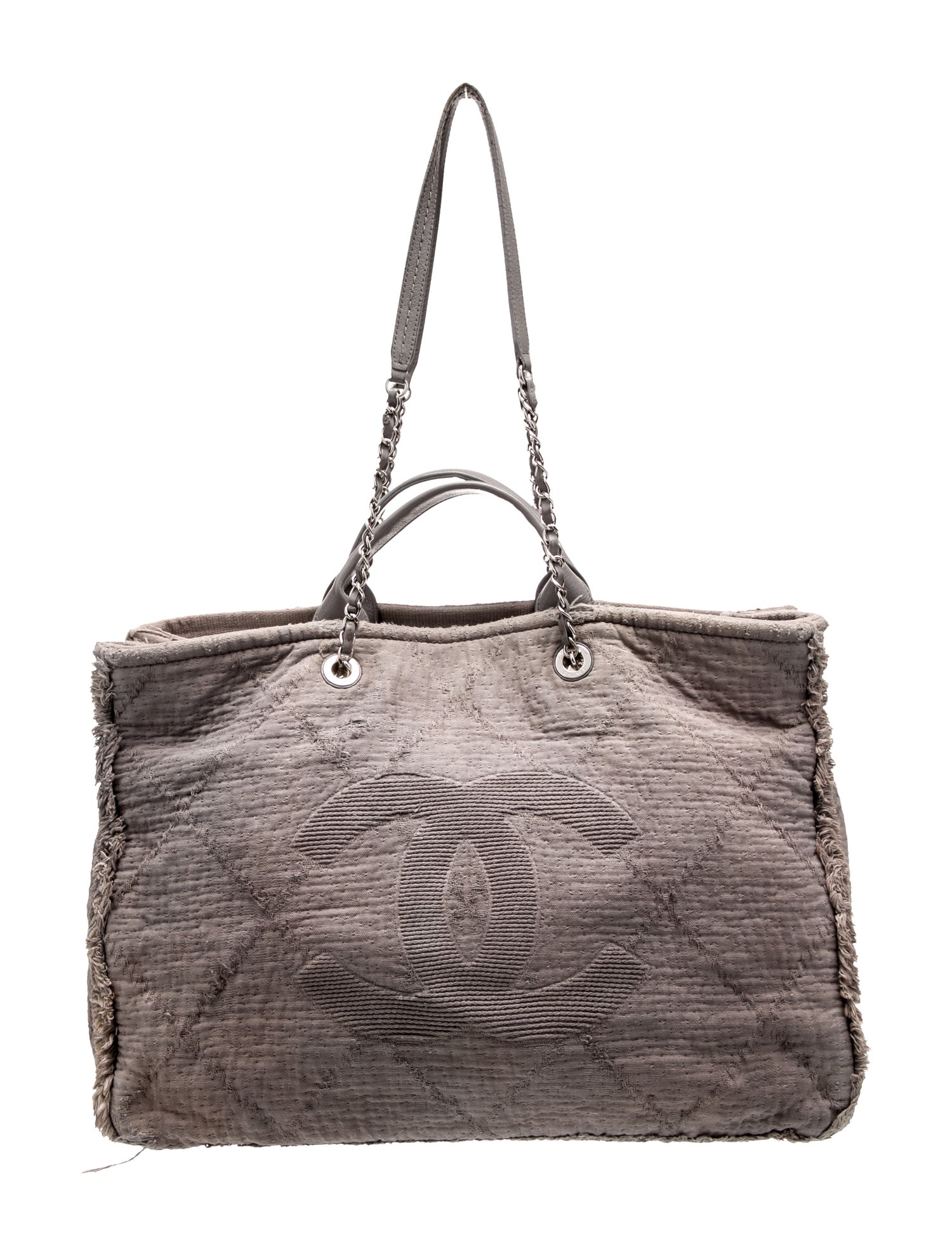 Chanel Large Double Face Shopping Tote