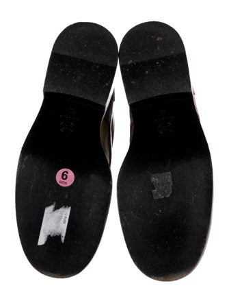 Chanel 2022 Interlocking CC Logo Combat Boots