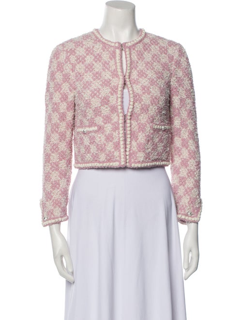 Chanel 2023 Tweed Pattern Evening Jacket