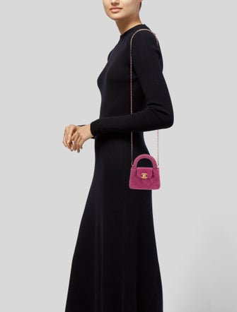 Chanel 2024 Denim Nano Shopping