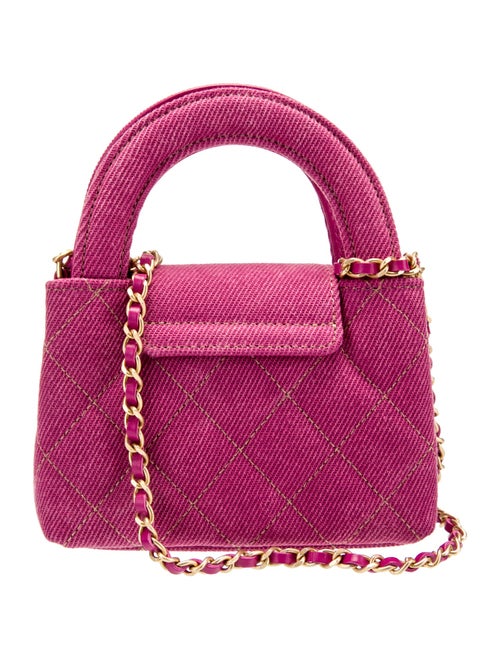 Chanel 2024 Denim Nano Shopping