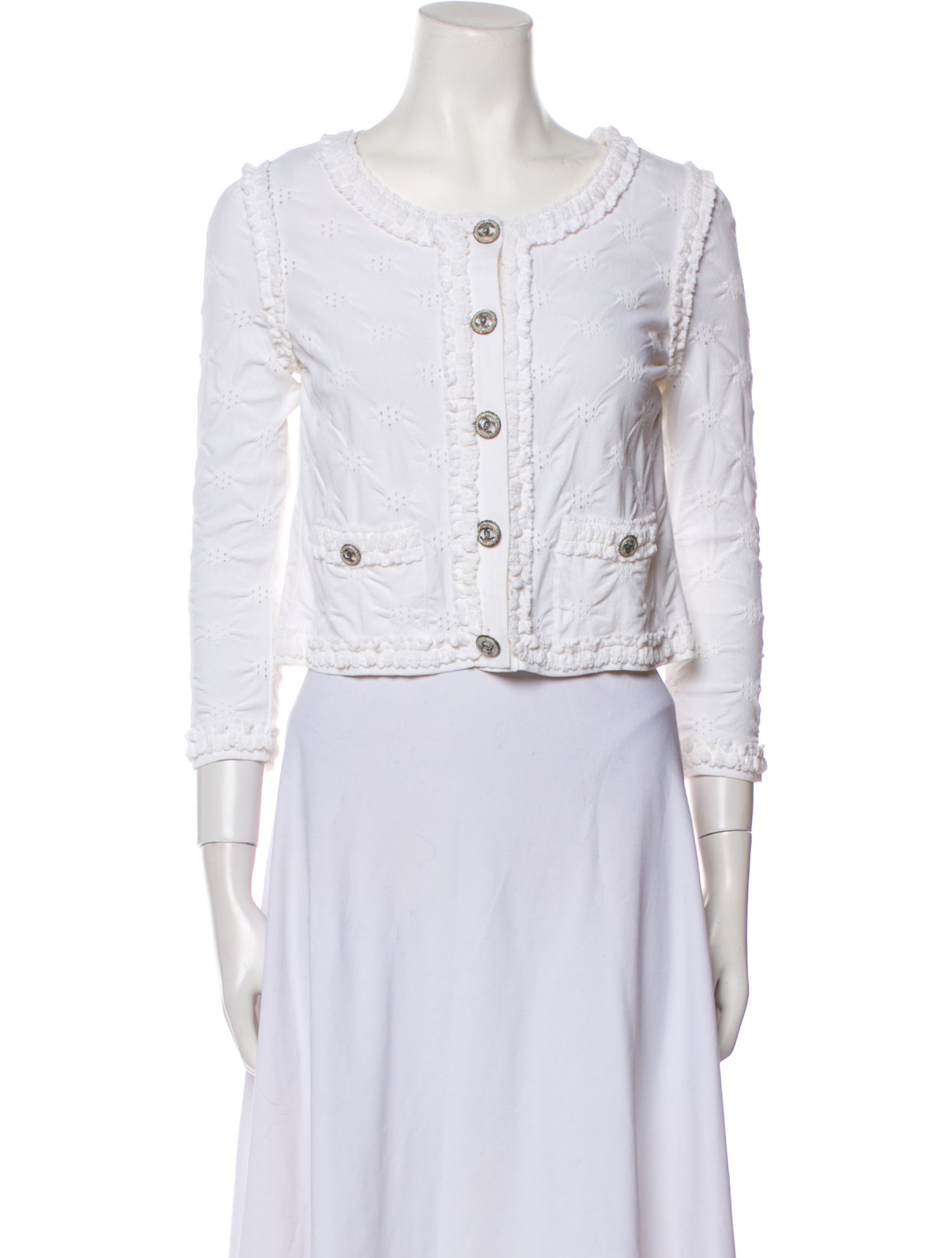 Chanel Scoop Neck Sweater