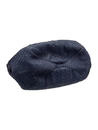 Chanel CC Python Accordion Bag