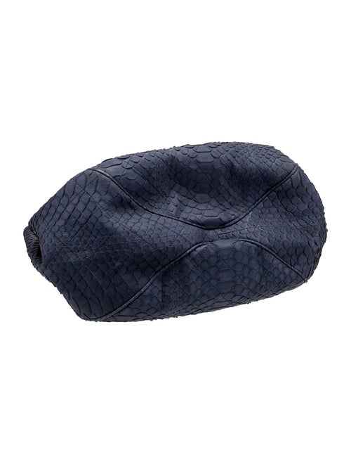 Chanel CC Python Accordion Bag