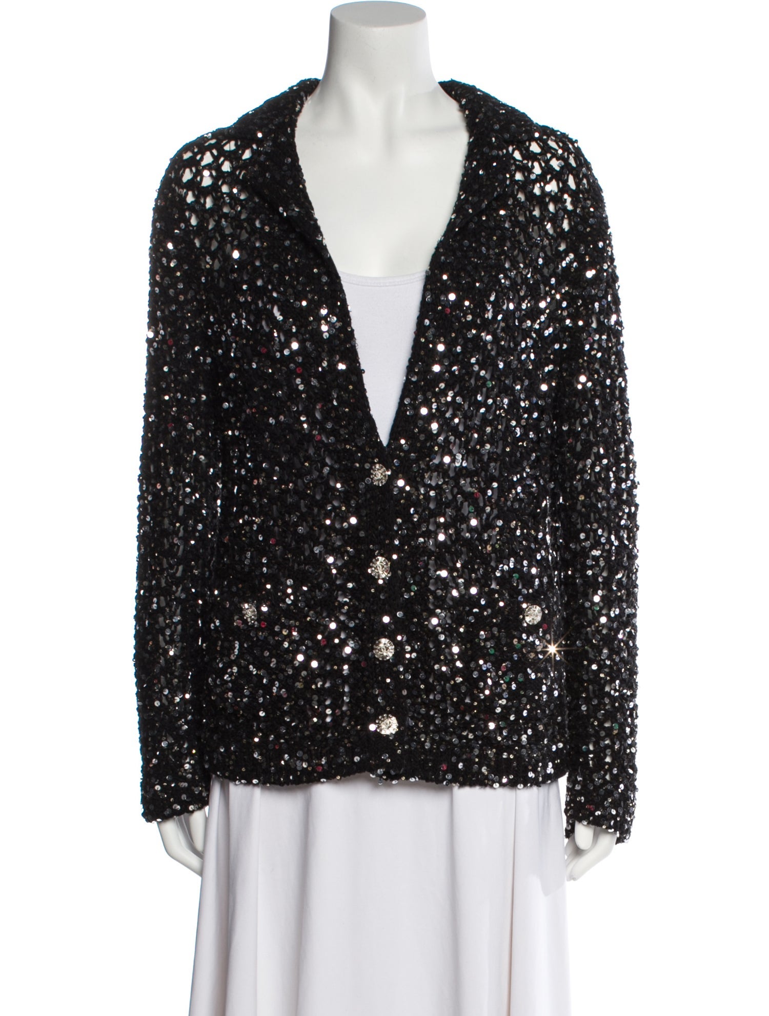 Chanel 2023 Tweed Evening Jacket w/ Tags