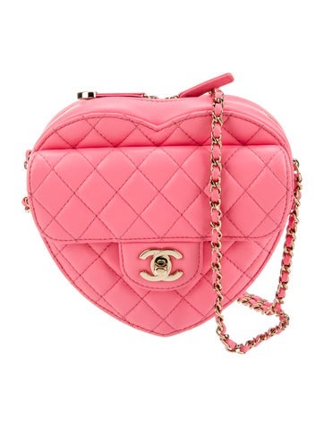 Chanel Crossbody Bags CC In Love Heart Bag