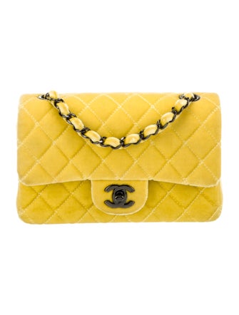 Chanel Mini Rectangular Velvet Classic Flap Bag