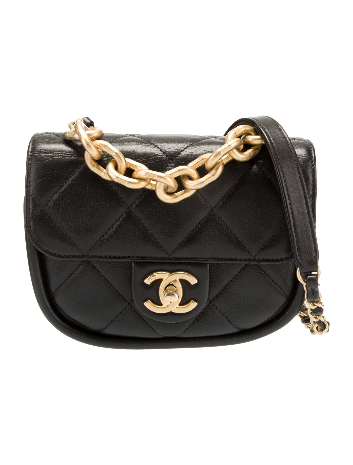 Chanel CC Quilted Flap Bag