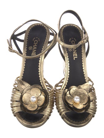 Chanel 2016 Interlocking CC Logo Espadrilles