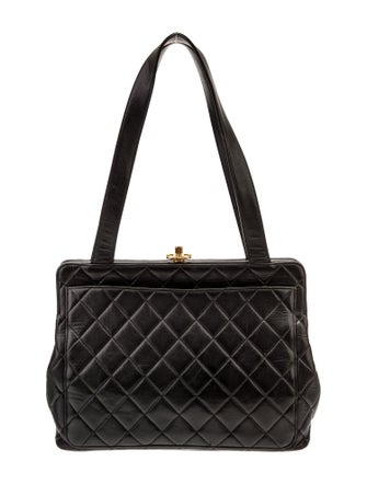 Chanel Quilted Frame Bag