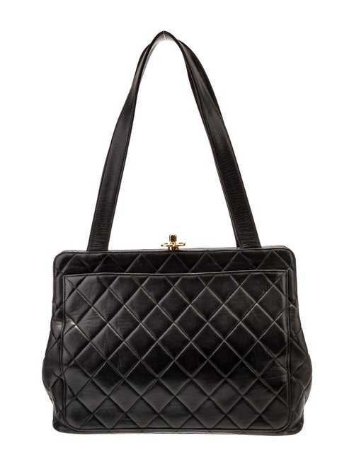 Chanel Quilted Frame Bag