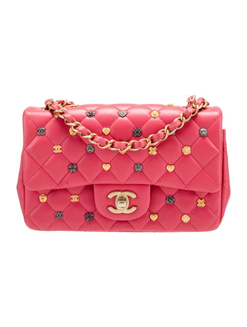 Chanel Classic Rectangular Mini 18K Lucky Charms Flap Bag