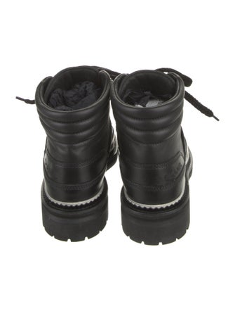 Chanel 2020 Interlocking CC Logo Combat Boots