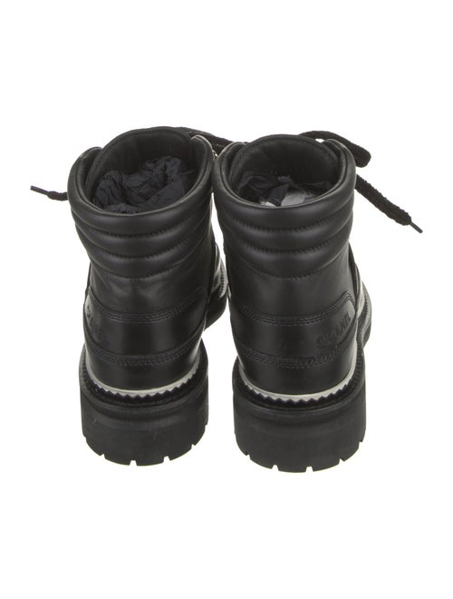 Chanel 2020 Interlocking CC Logo Combat Boots