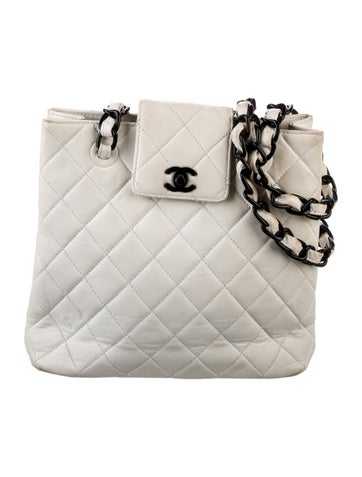 Chanel Totes Quilted CC Flap Tote