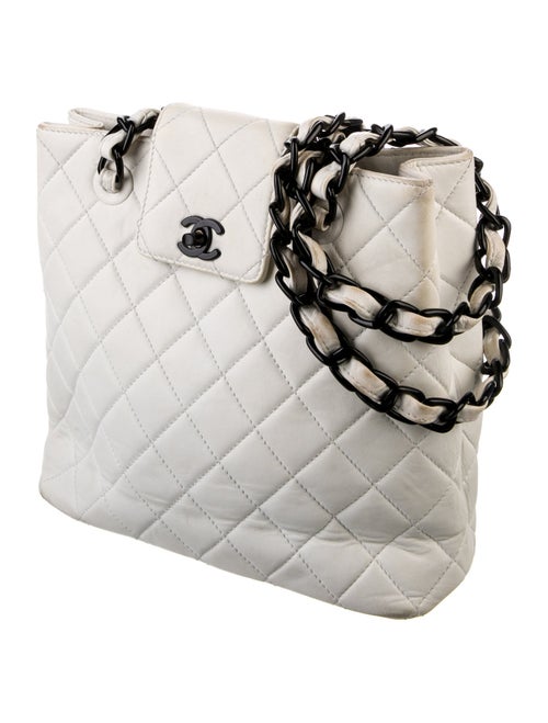Chanel Quilted CC Flap Tote