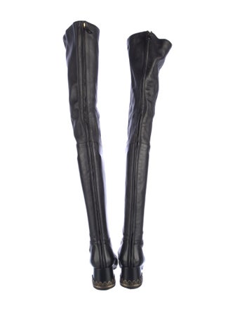 Chanel 2016 Interlocking CC Logo Boots