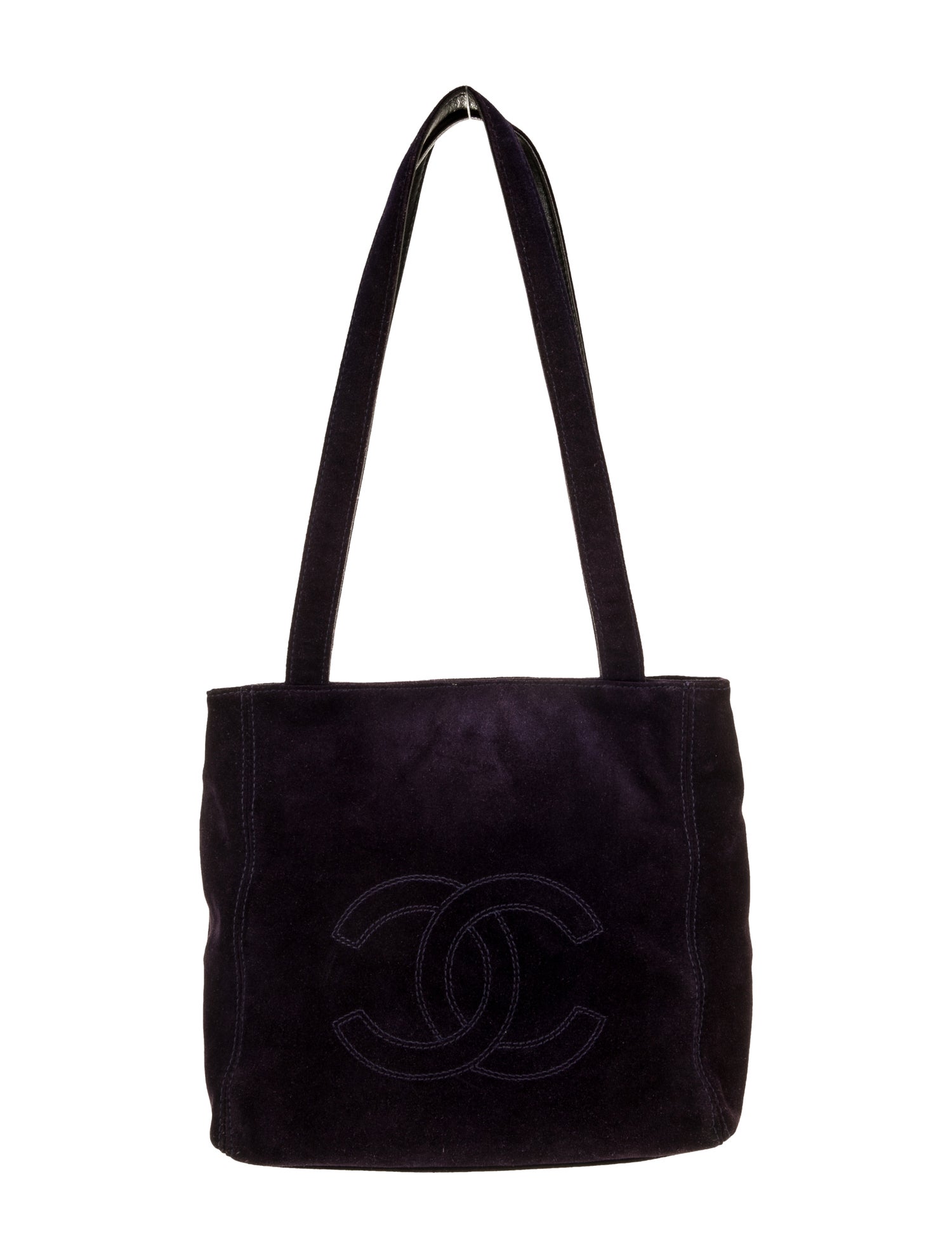 Chanel Suede CC Tote