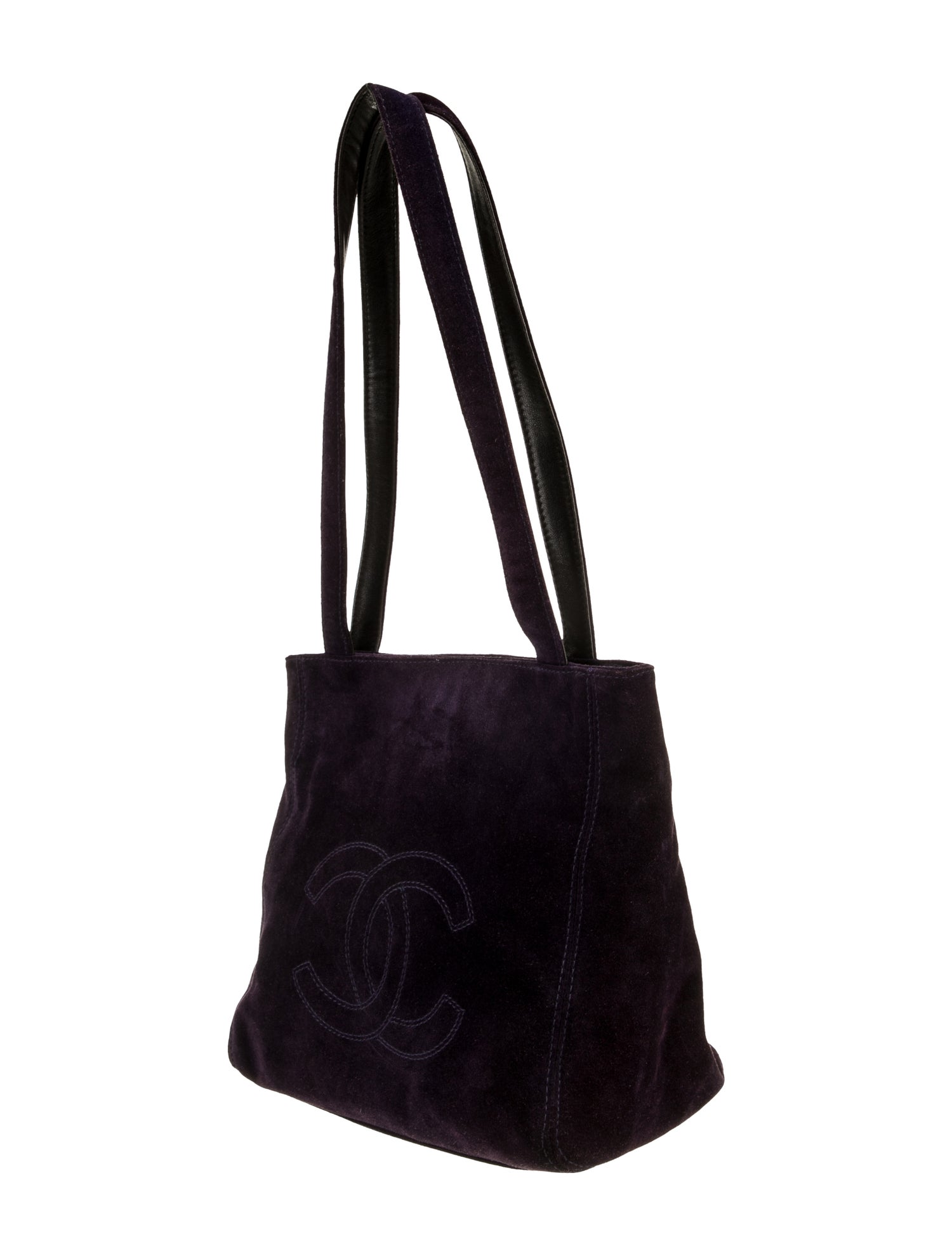 Chanel Suede CC Tote