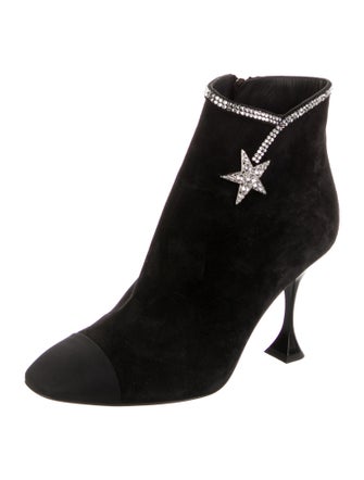 Chanel 2020 Interlocking CC Logo Boots