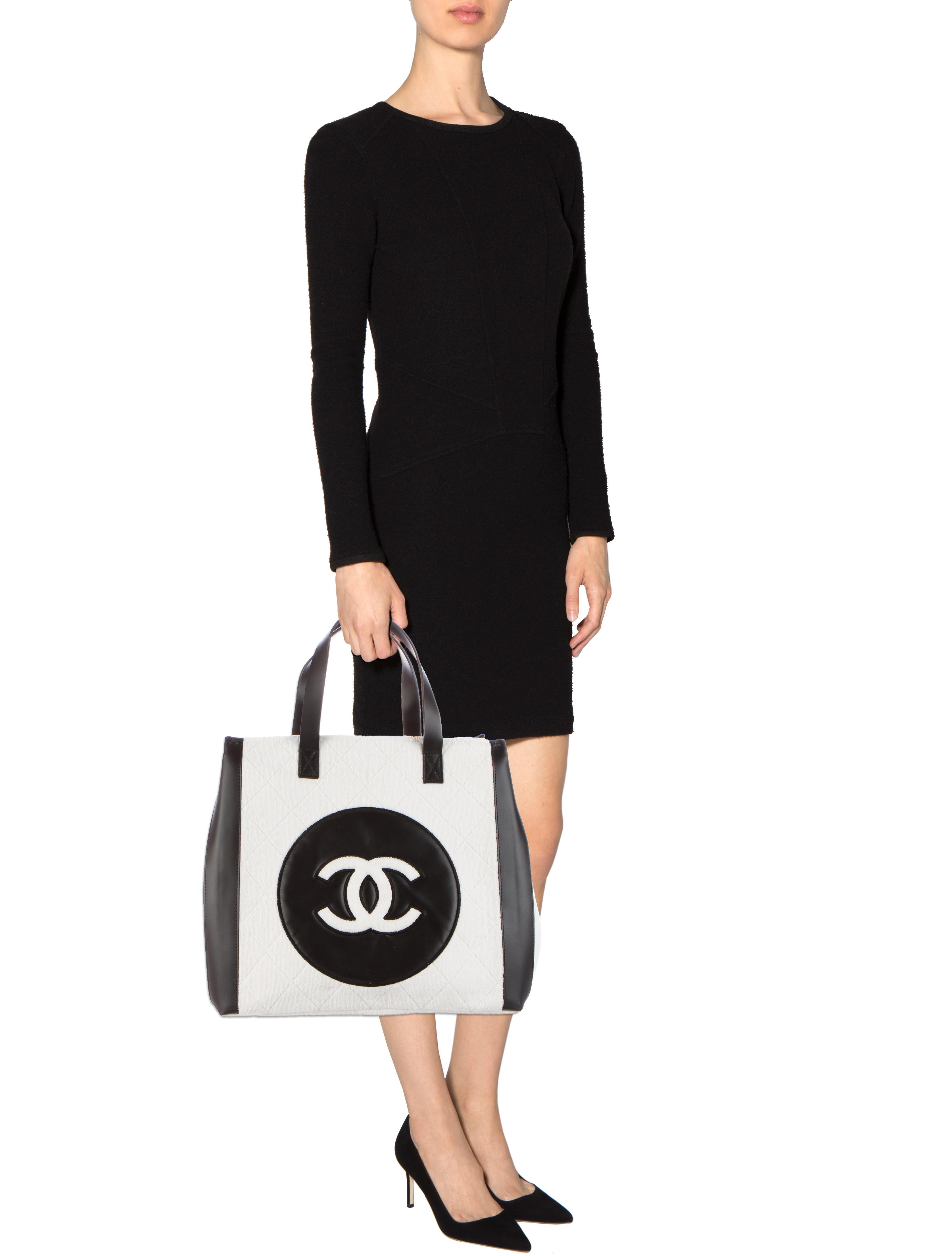Chanel CC Beach Tote & Towel
