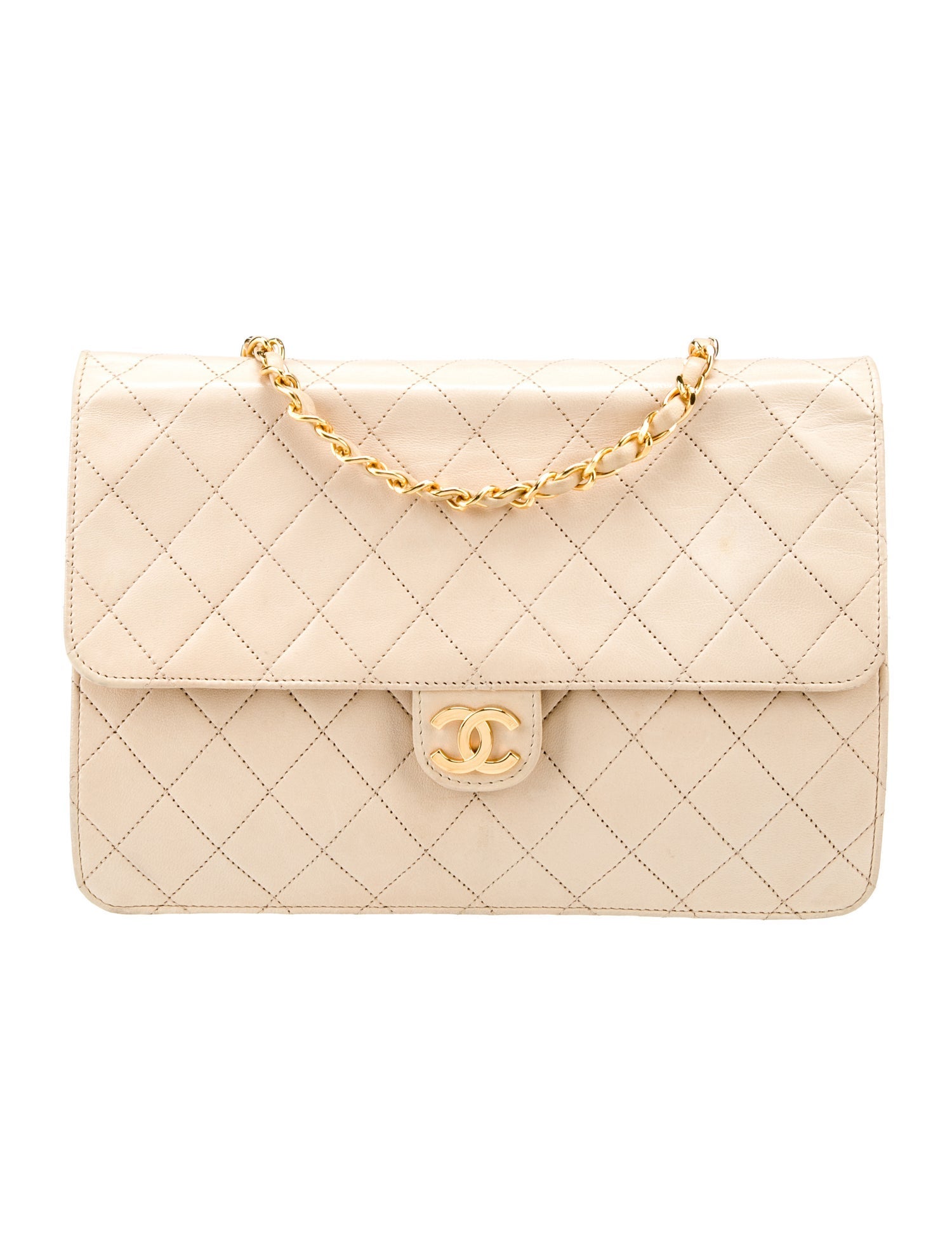 Chanel Quilted CC Flap Bag