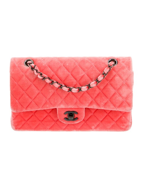 Chanel Velvet Medium Double Flap Bag