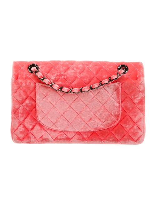 Chanel Velvet Medium Double Flap Bag