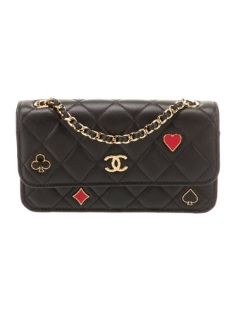 Chanel Coco Casino Flap Phone Holder Crossbody