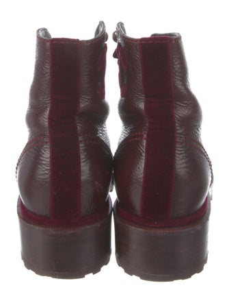 Chanel 2019 Interlocking CC Logo Combat Boots