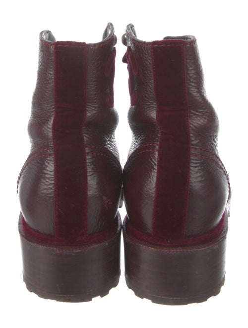 Chanel 2019 Interlocking CC Logo Combat Boots