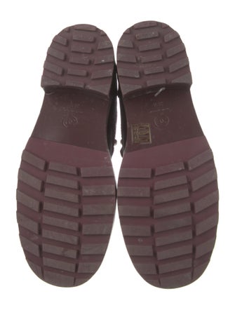 Chanel 2019 Interlocking CC Logo Combat Boots