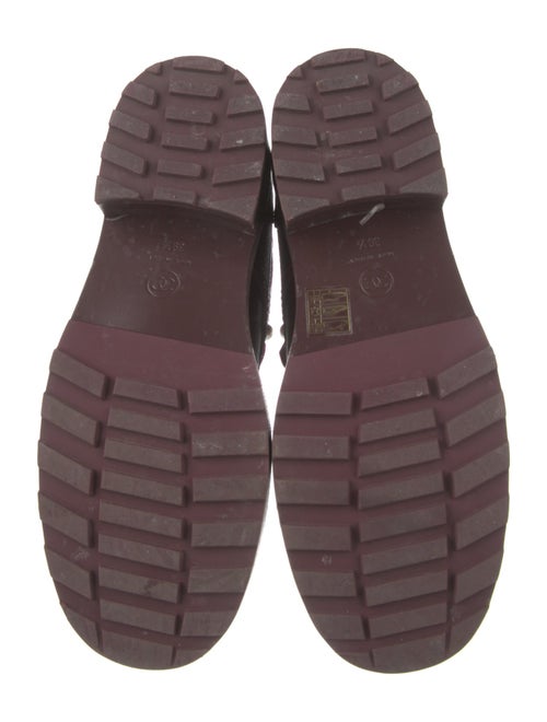 Chanel 2019 Interlocking CC Logo Combat Boots