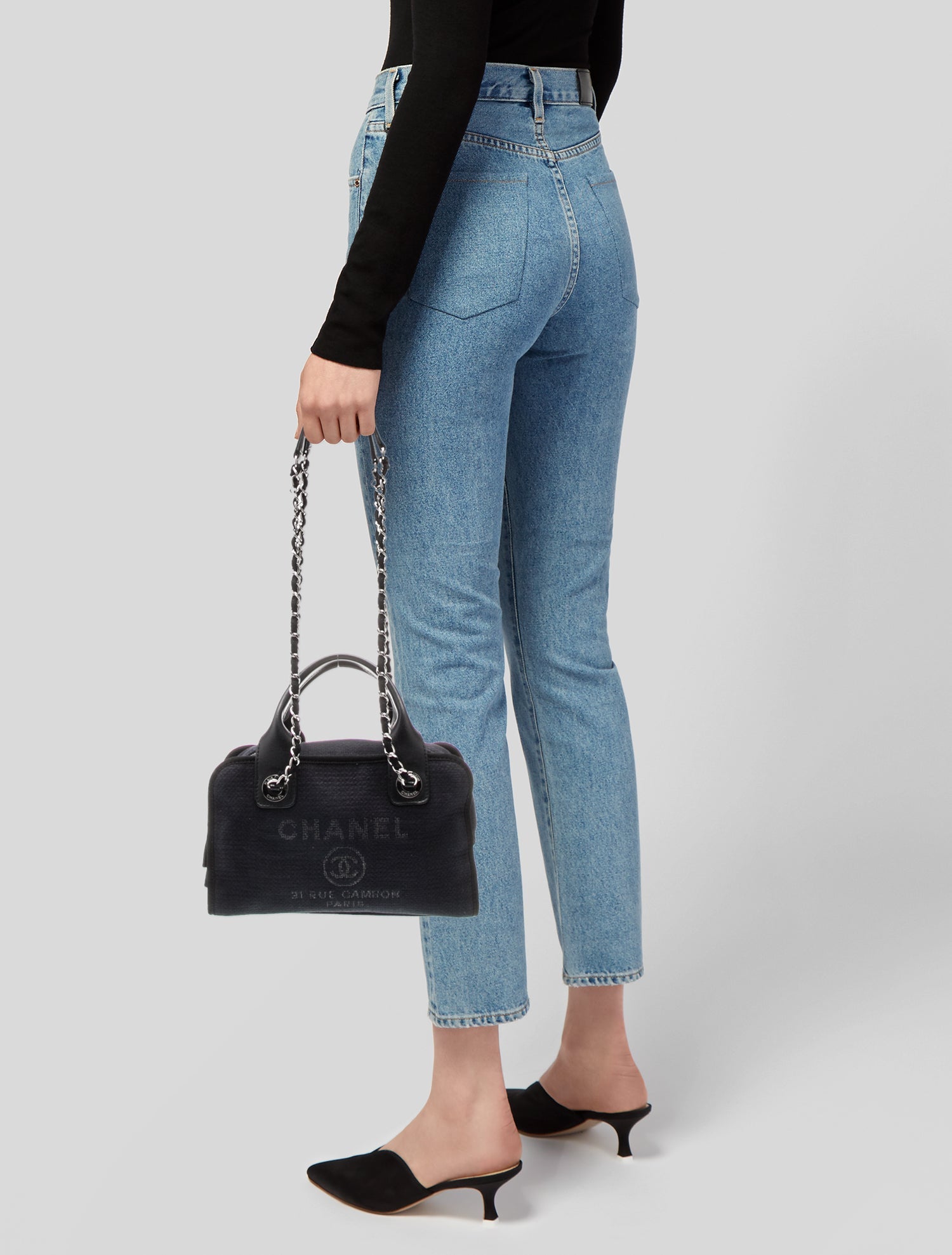 Chanel Deauville Bowling Bag
