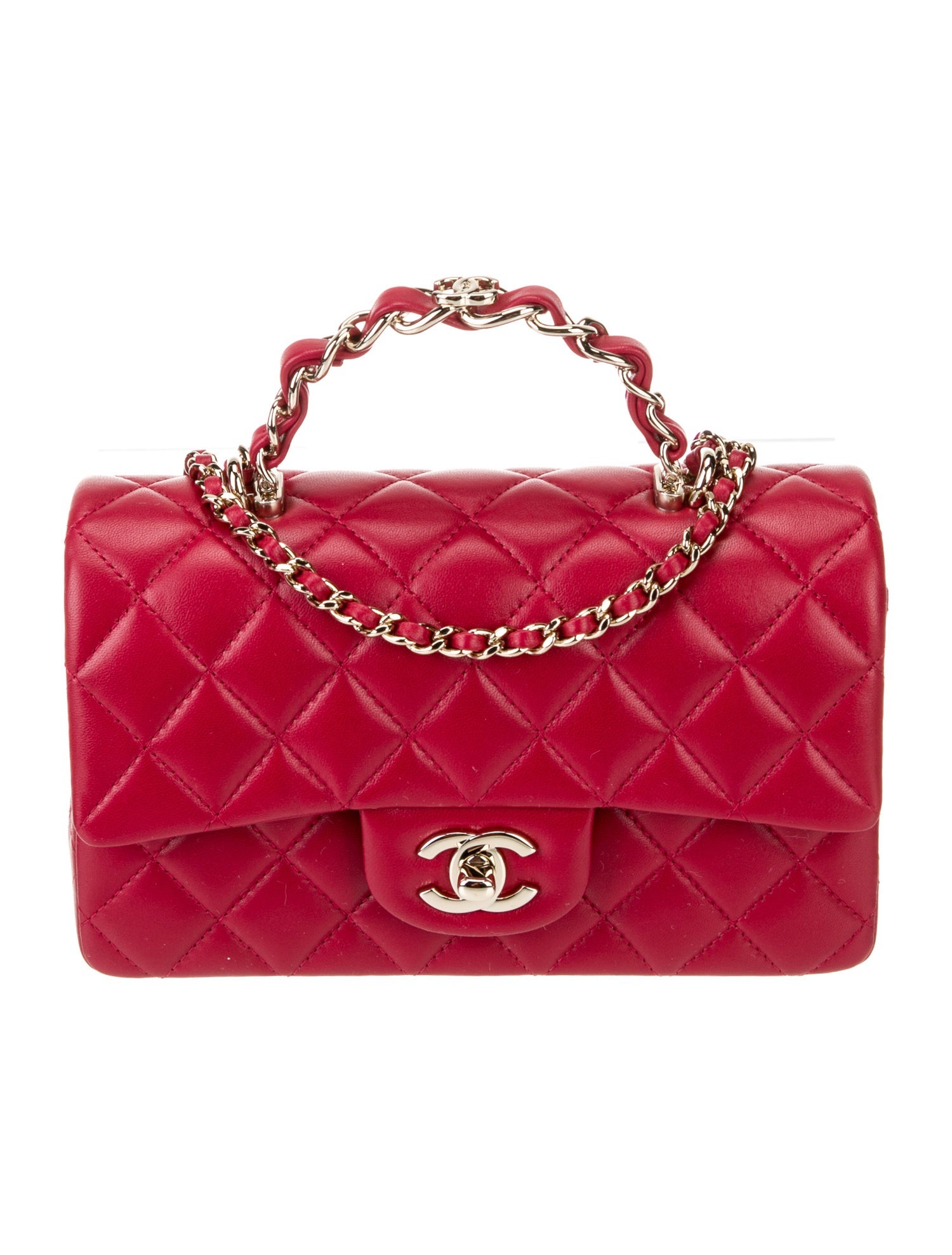 Chanel 2023 Rectangular Mini Top Handle Flap Bag