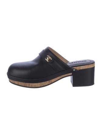 Chanel 2021 Interlocking CC Logo Mules