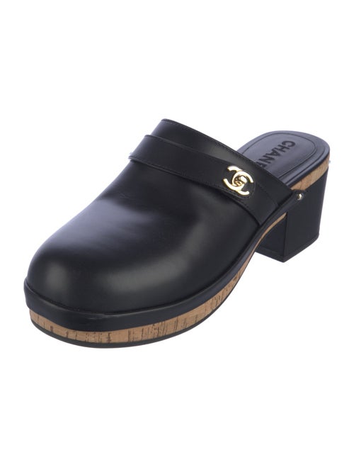 Chanel 2021 Interlocking CC Logo Mules