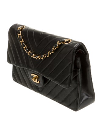 Chanel Classic Medium Chevron Double Flap Bag