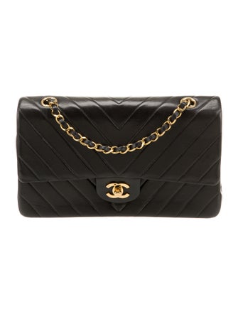 Chanel Classic Medium Chevron Double Flap Bag