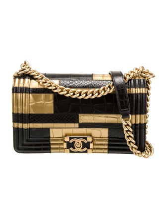 Chanel Medium Embossed Boy Bag
