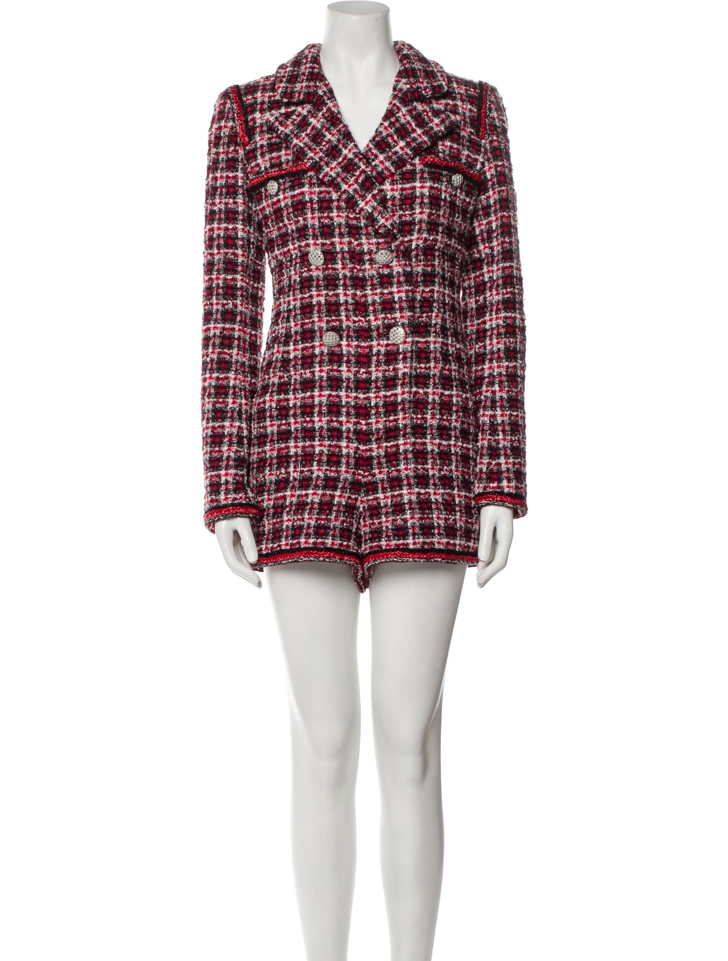 Chanel 2020 Tweed Pattern Romper