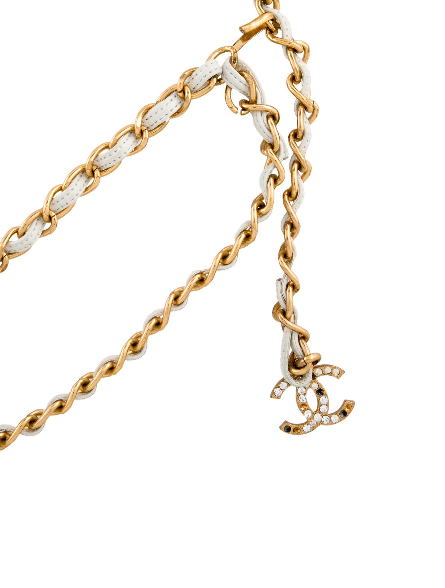 Chanel 2001 Interlocking CC Logo Chain-Link Belt