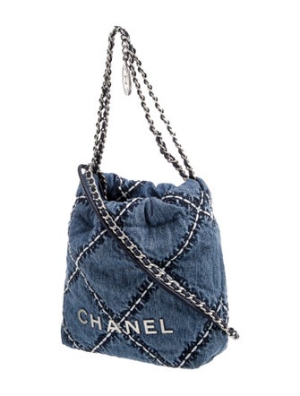 Chanel Mini Denim 22 Hobo