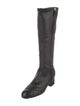 Chanel 2012 Quilted Pattern Riding Boots