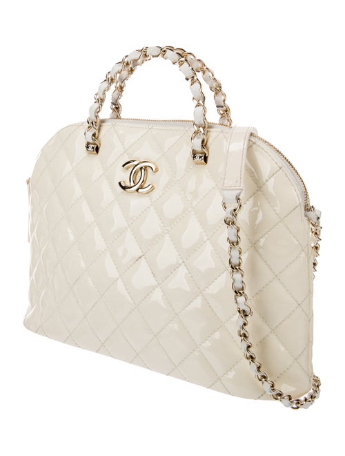 Chanel 2023 Patent Coco Shopping Bag