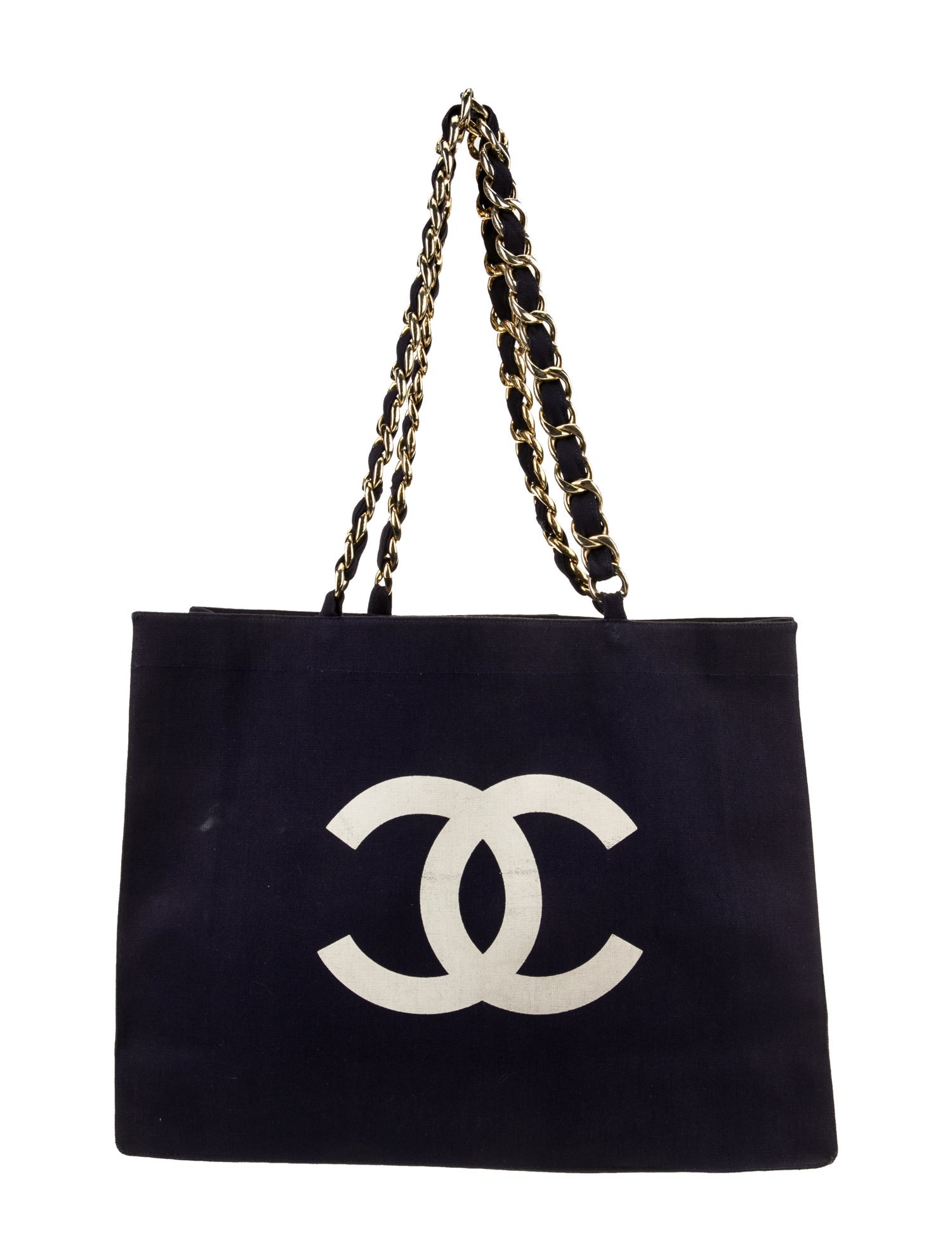 Chanel Canvas CC Tote