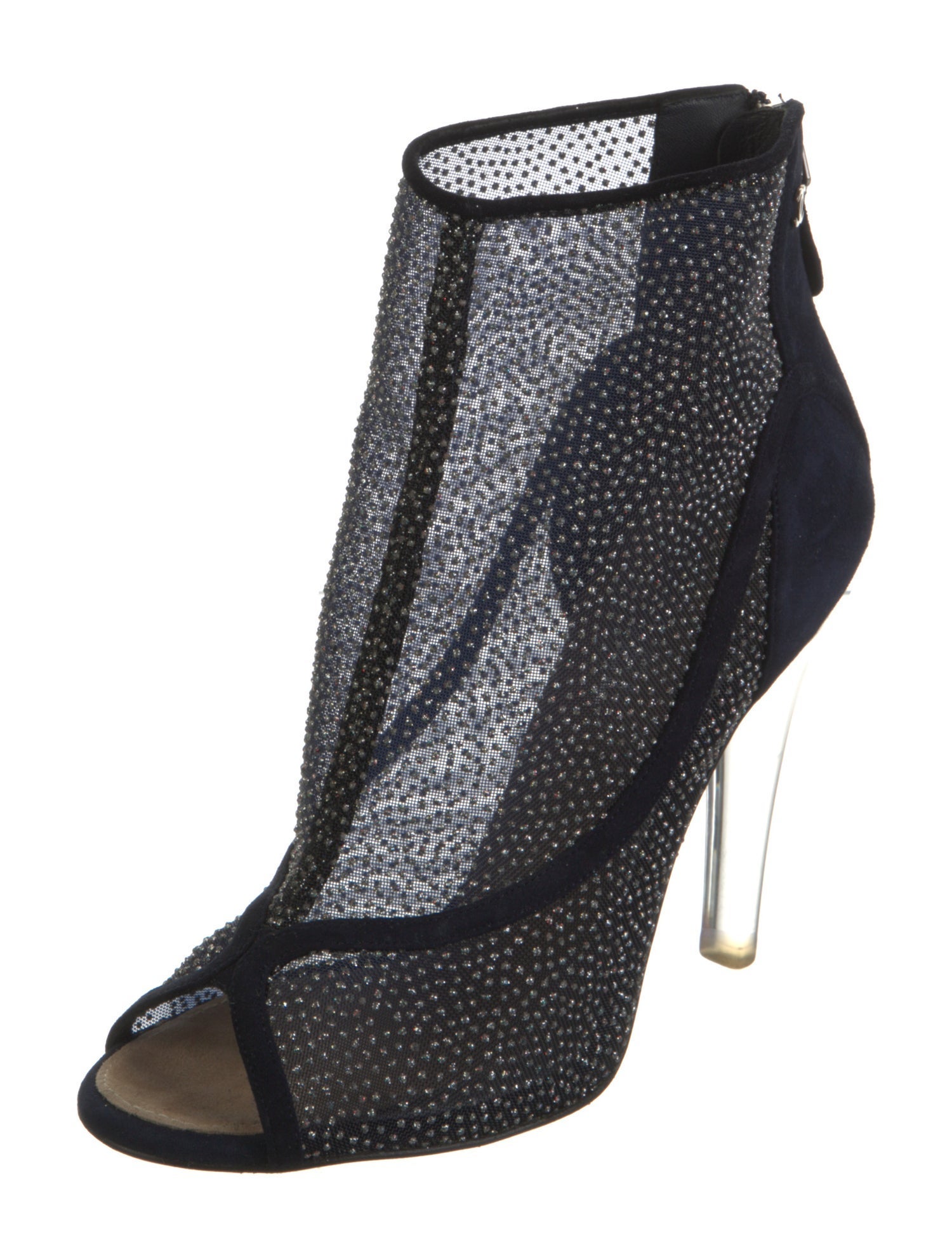 Chanel 2011 Interlocking CC Logo Boots