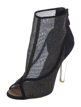 Chanel 2011 Interlocking CC Logo Boots